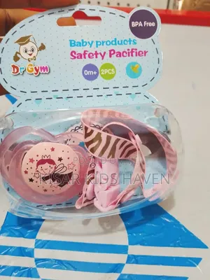 Dr Gym Baby Pacifier 0 Months + ( Pink and Blue Colour)