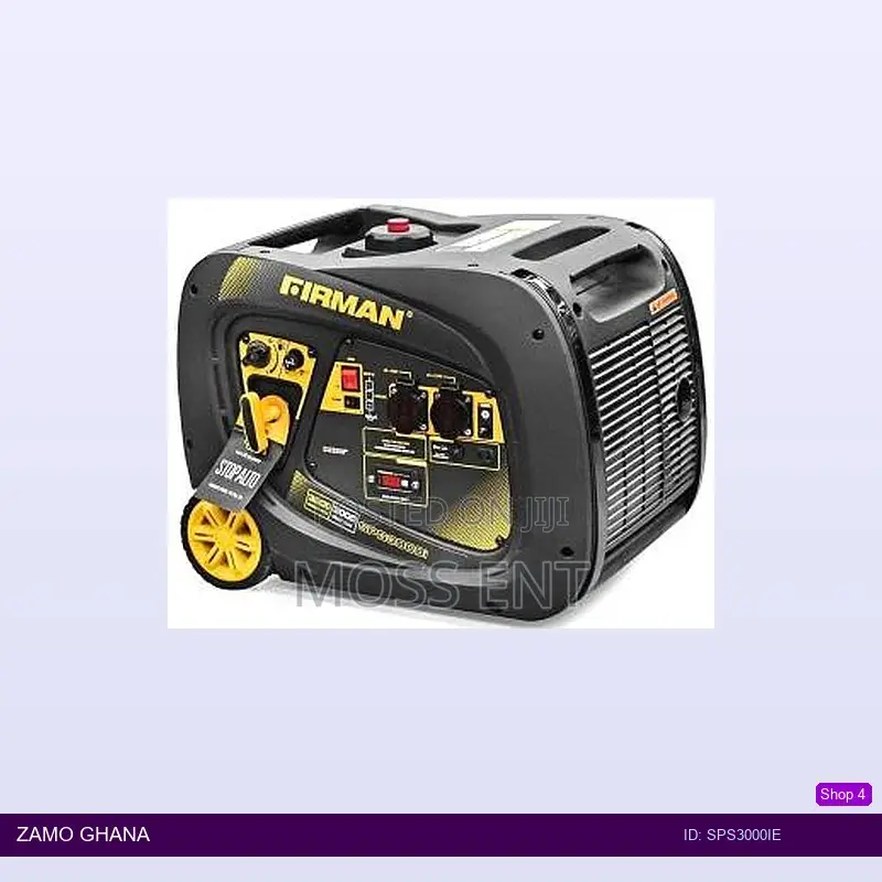 Generator Gasoline 3.0kw Inverter - Sps3000ie