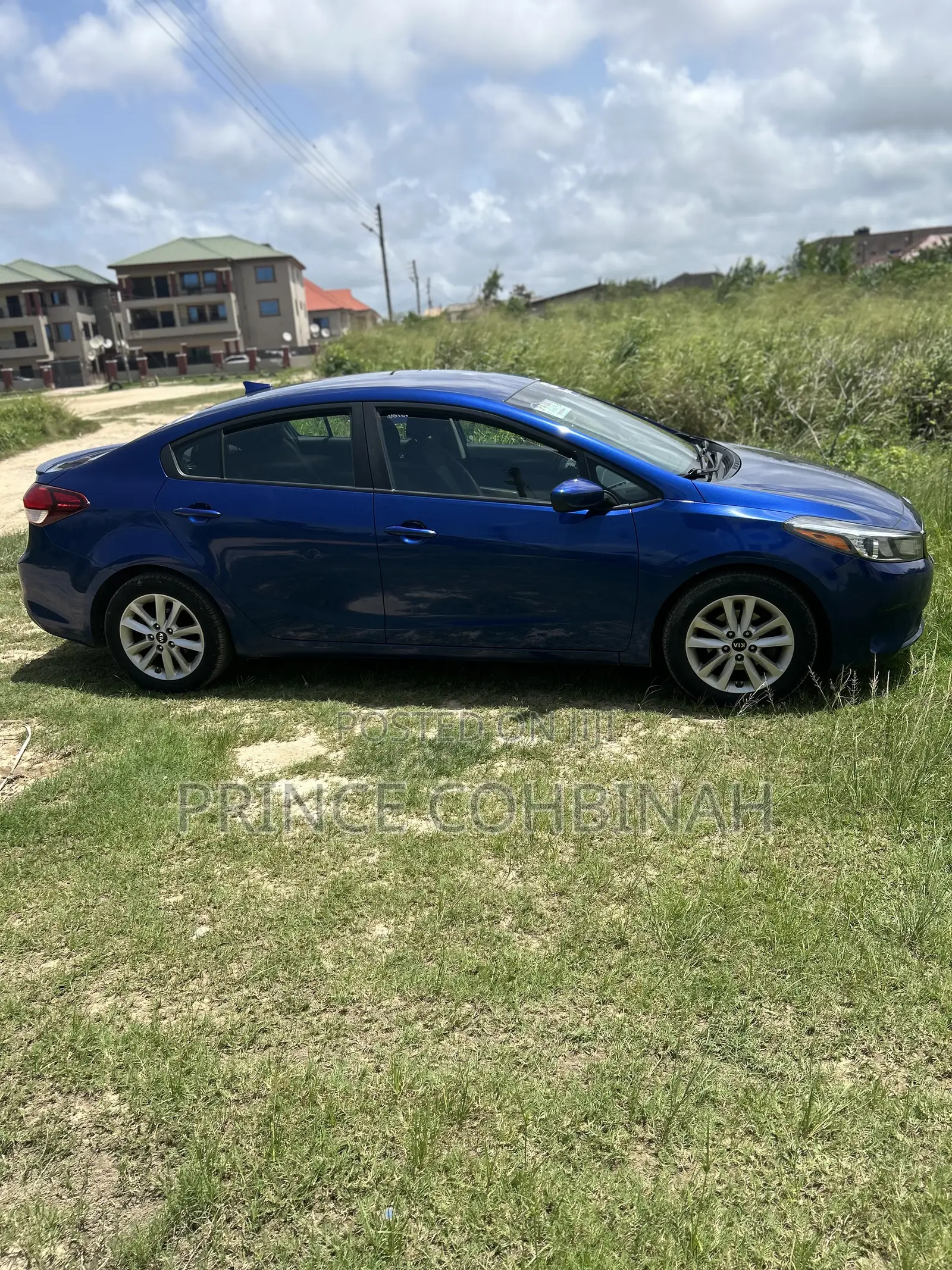 Kia Forte S Sedan 2017 Blue