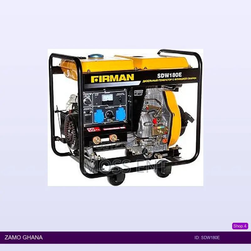 Welding Generator Diesel 3kw - 180 a - Sdw180e