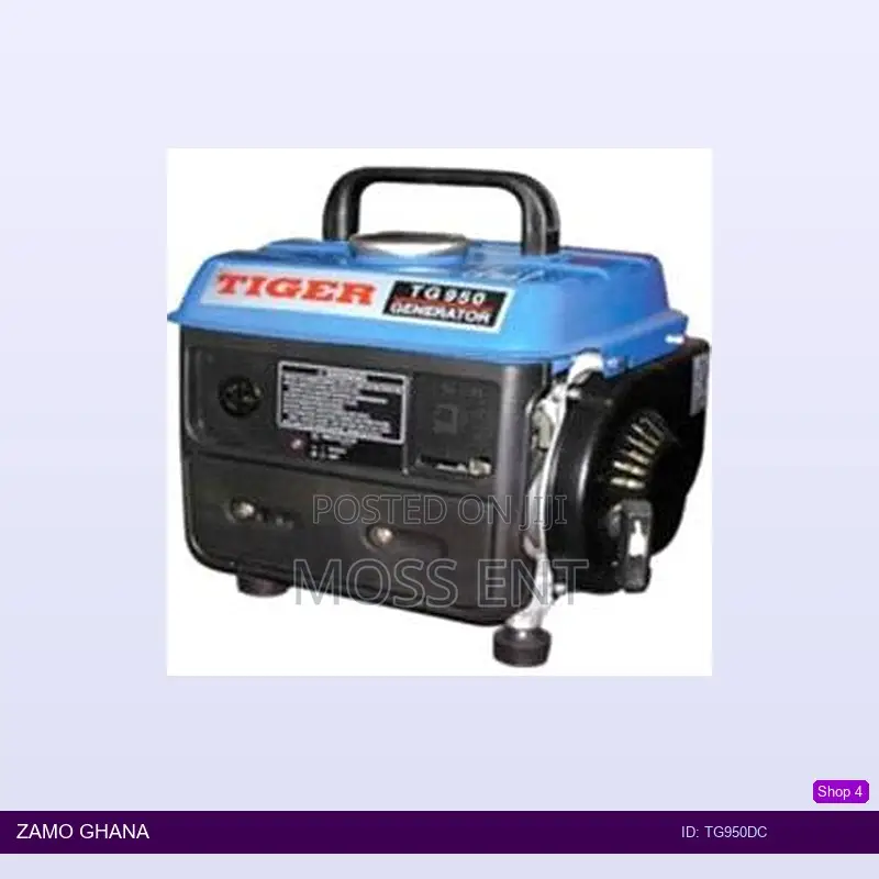 Generator Gasoline 0.5kw Blue - Tg950dc