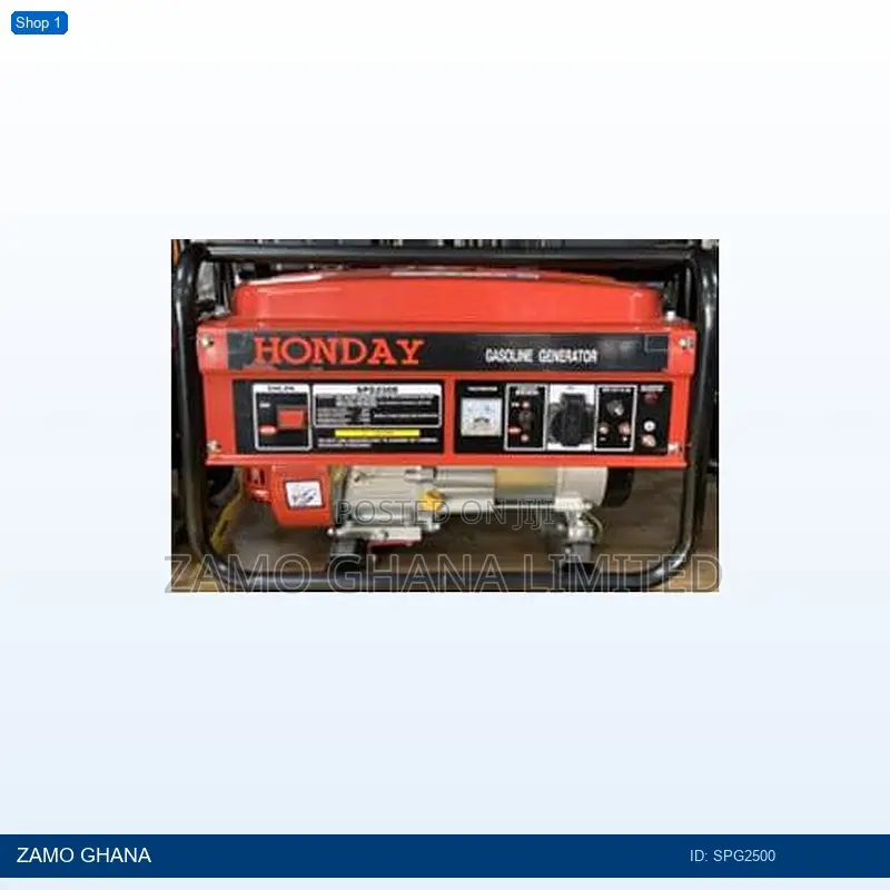 Generator Gasoline 2.0 - 2.2kw Red - Spg2500