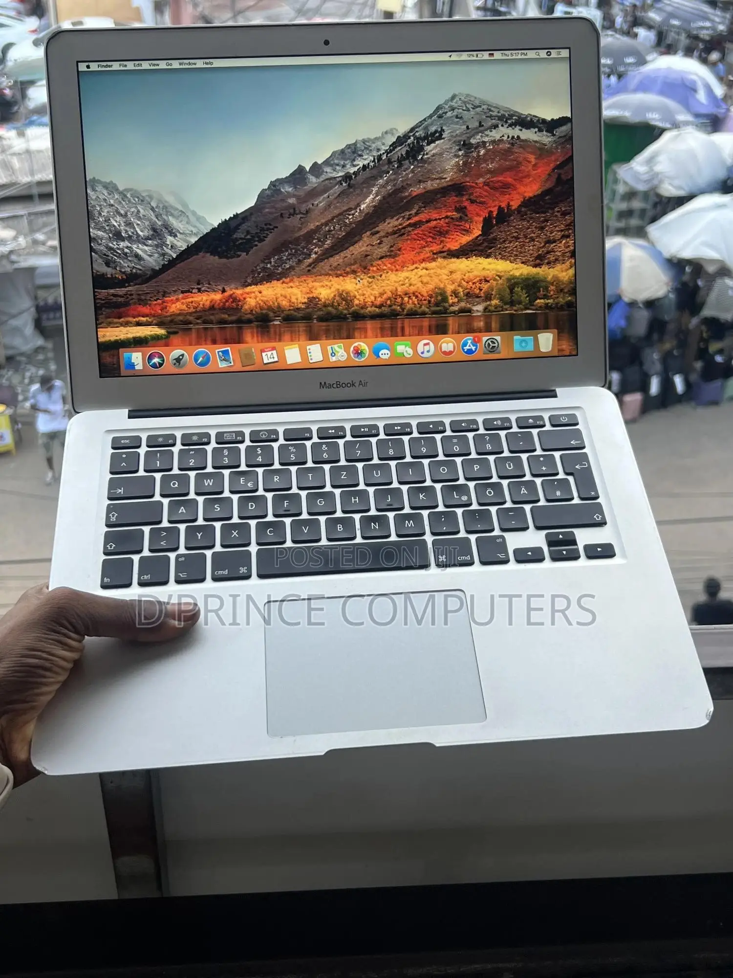 Laptop Apple MacBook Air 2GB Intel Core 2 Duo SSD 128GB