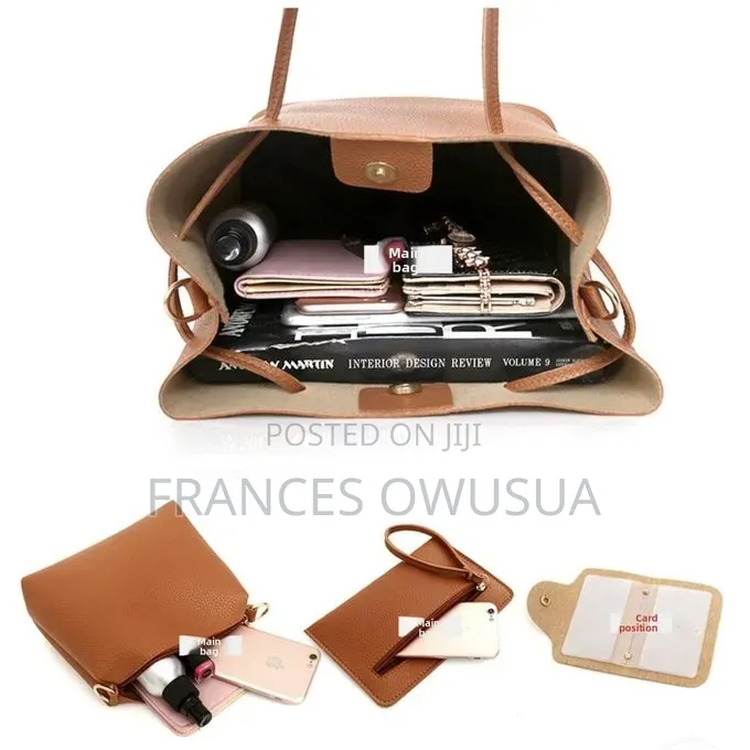 Women’S 4-Piece Handbag Set
