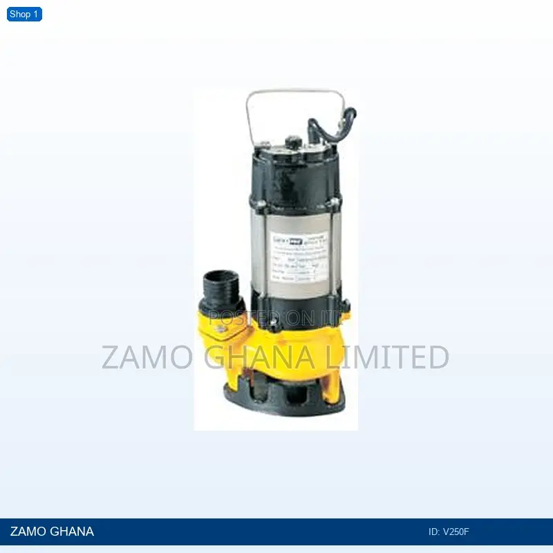Sewage Pump 0.35hp Stainless - V250f