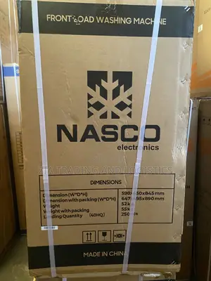 Nasco 8kg Front Load Washing Machine