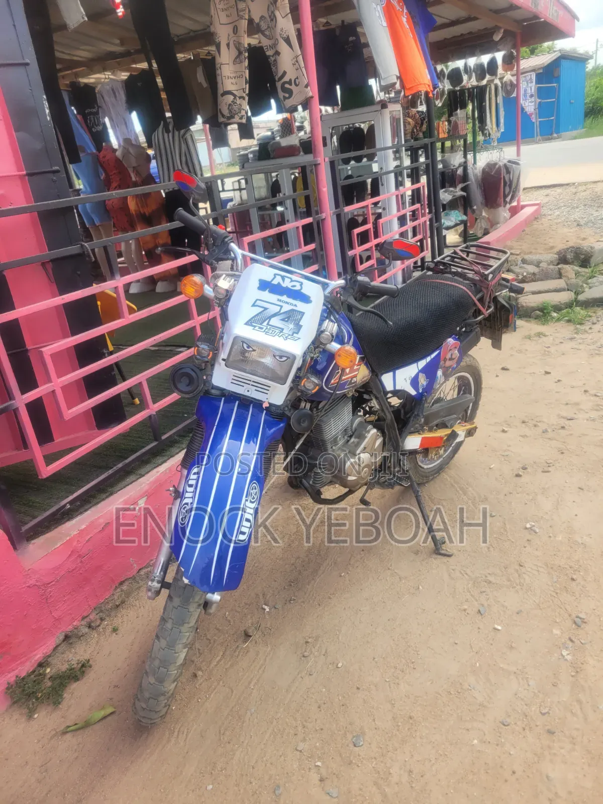 Honda Super Hawk 2018 Blue