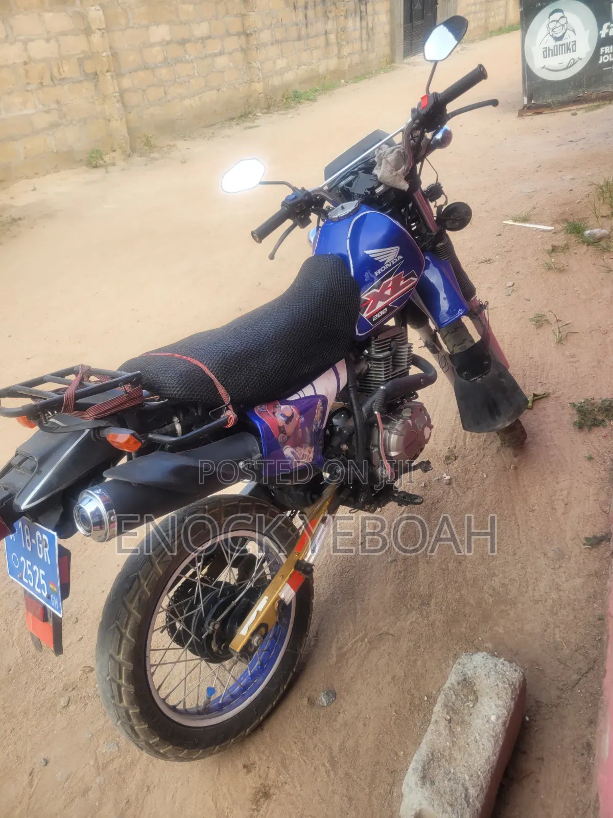 Honda Super Hawk 2018 Blue