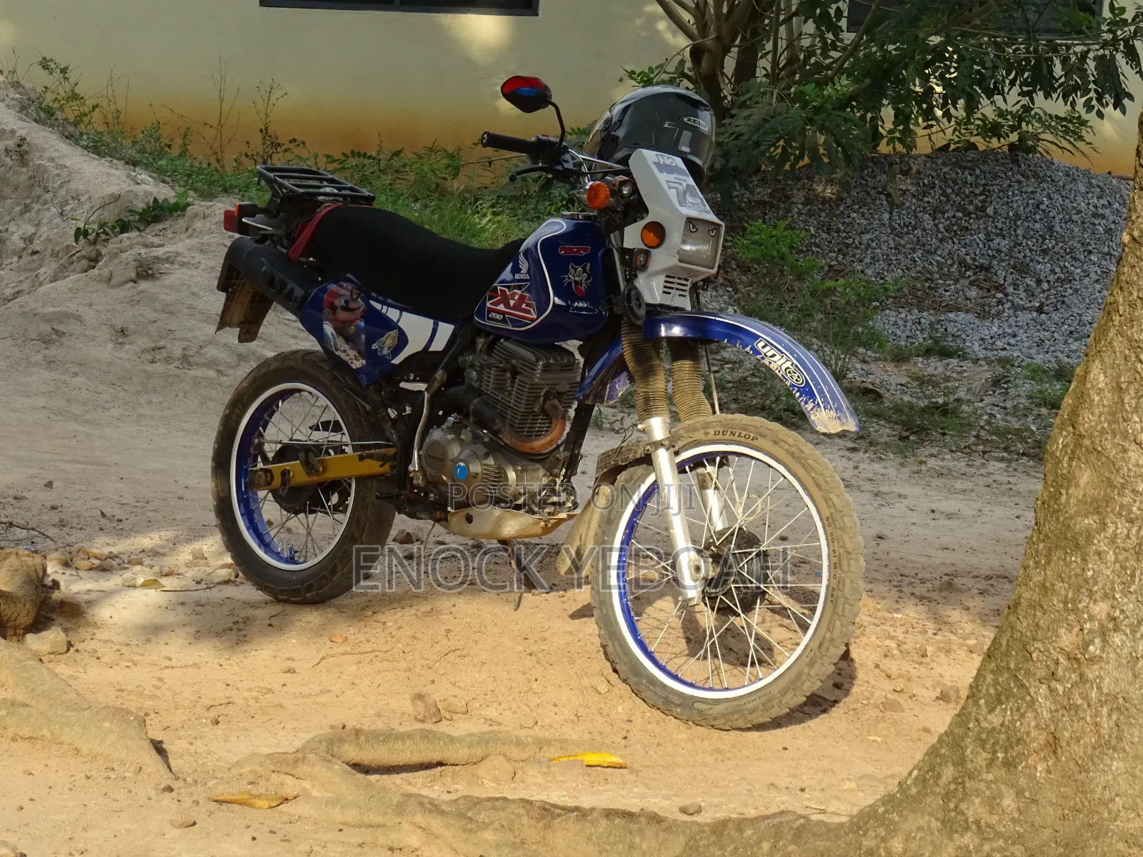 Honda Super Hawk 2018 Blue