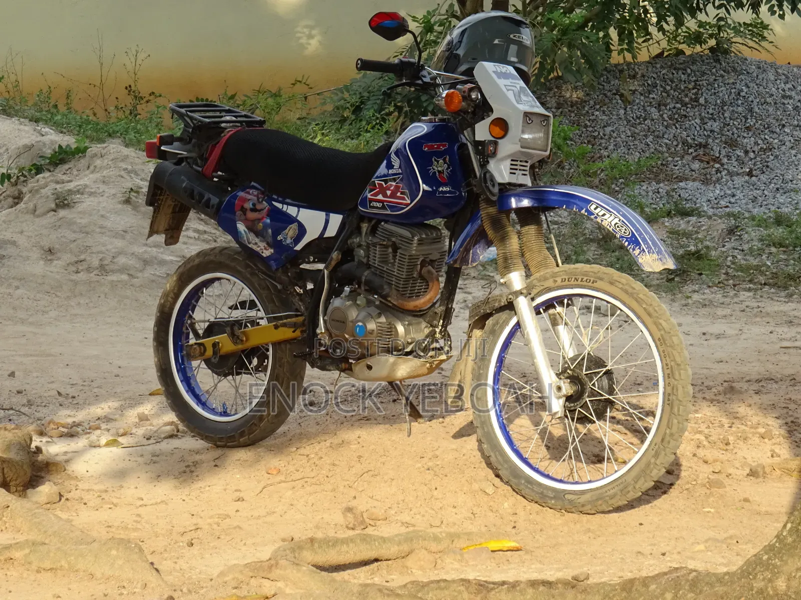 Honda Super Hawk 2018 Blue
