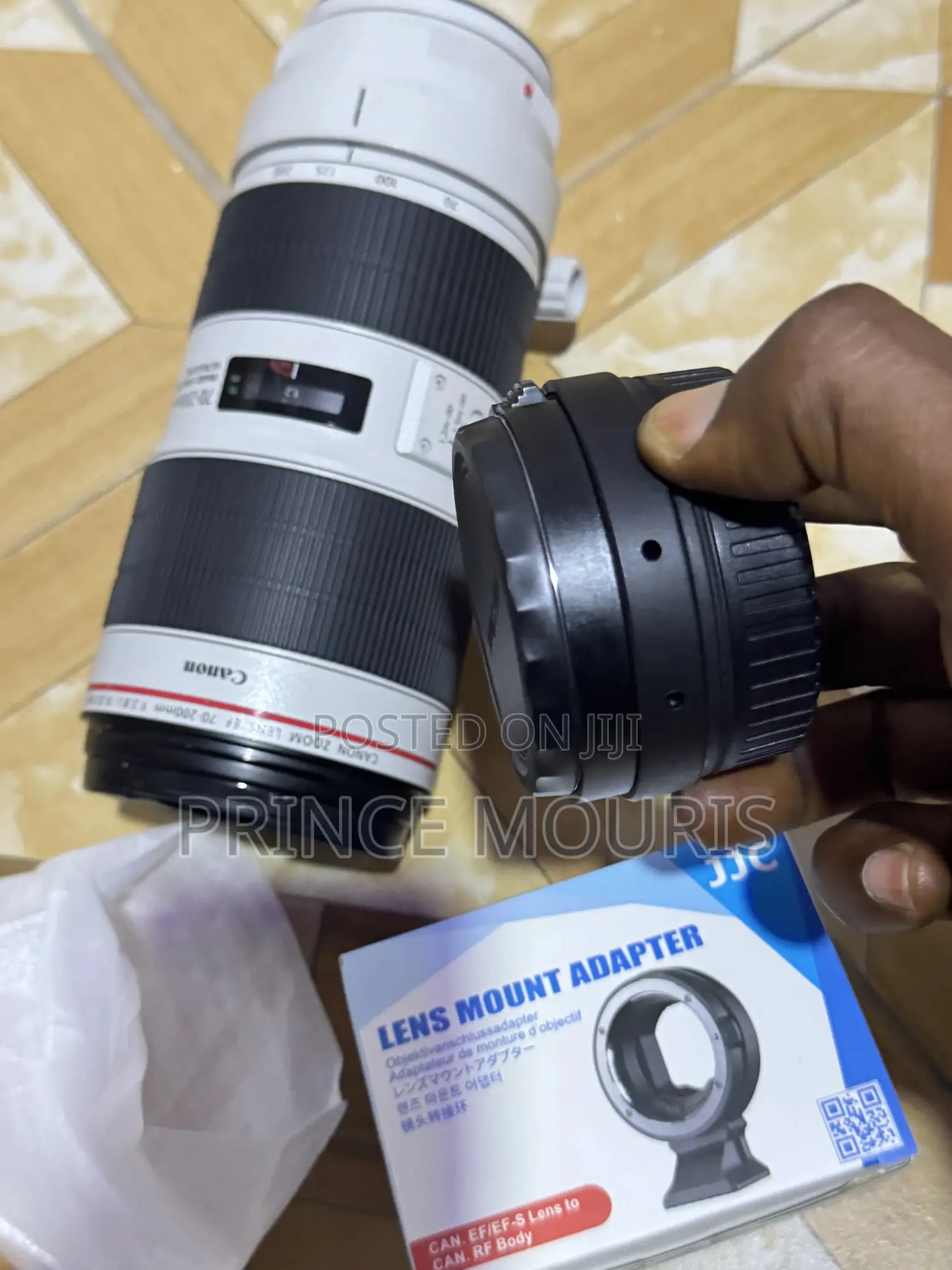99% New Canon Ef 70-200mm F/2.8 Is Iii Usm Plus Mount Adapter