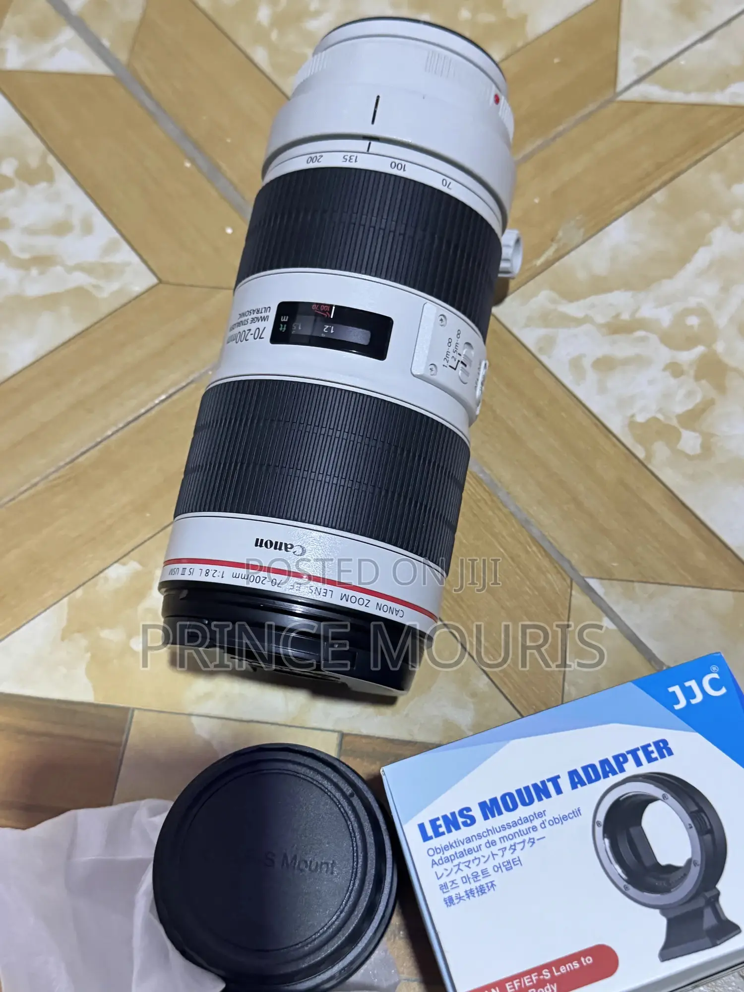 99% New Canon Ef 70-200mm F/2.8 Is Iii Usm Plus Mount Adapter