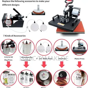 8 in 1 Heat Press Machine