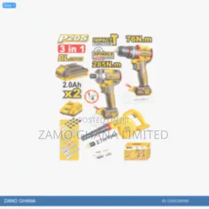 Cordless 20v Impact Drill 76nm Impact Driver 285nm - Cosli250182