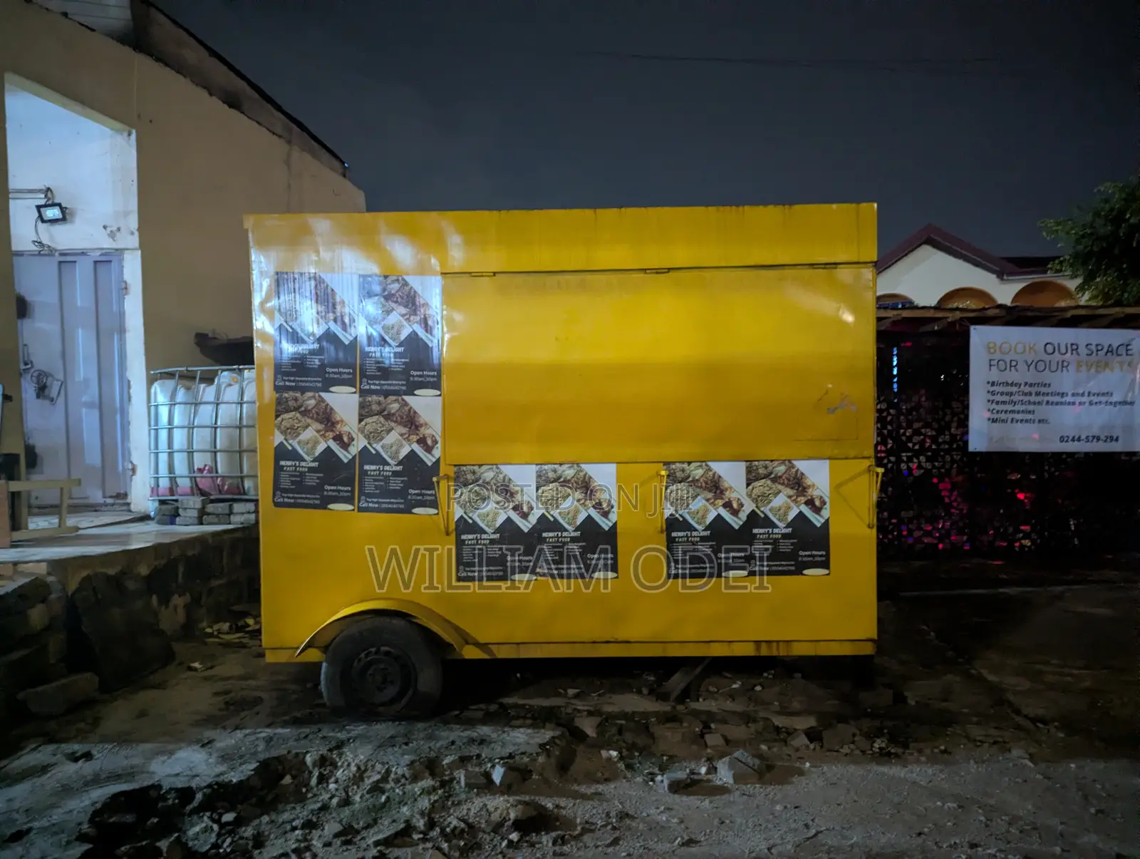 Mobile Food Trailer for Rent