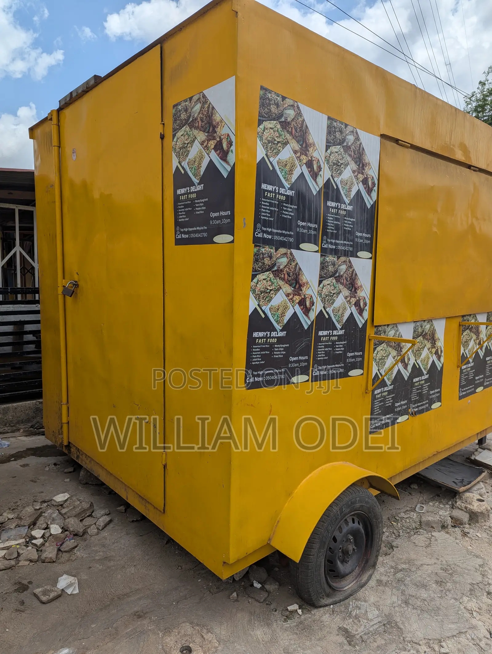 Mobile Food Trailer for Rent