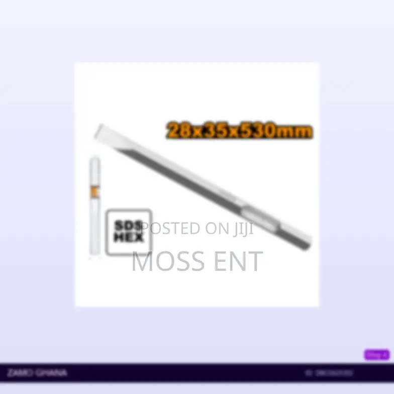 Hex Chisel 28x35x 530mm - DBC
