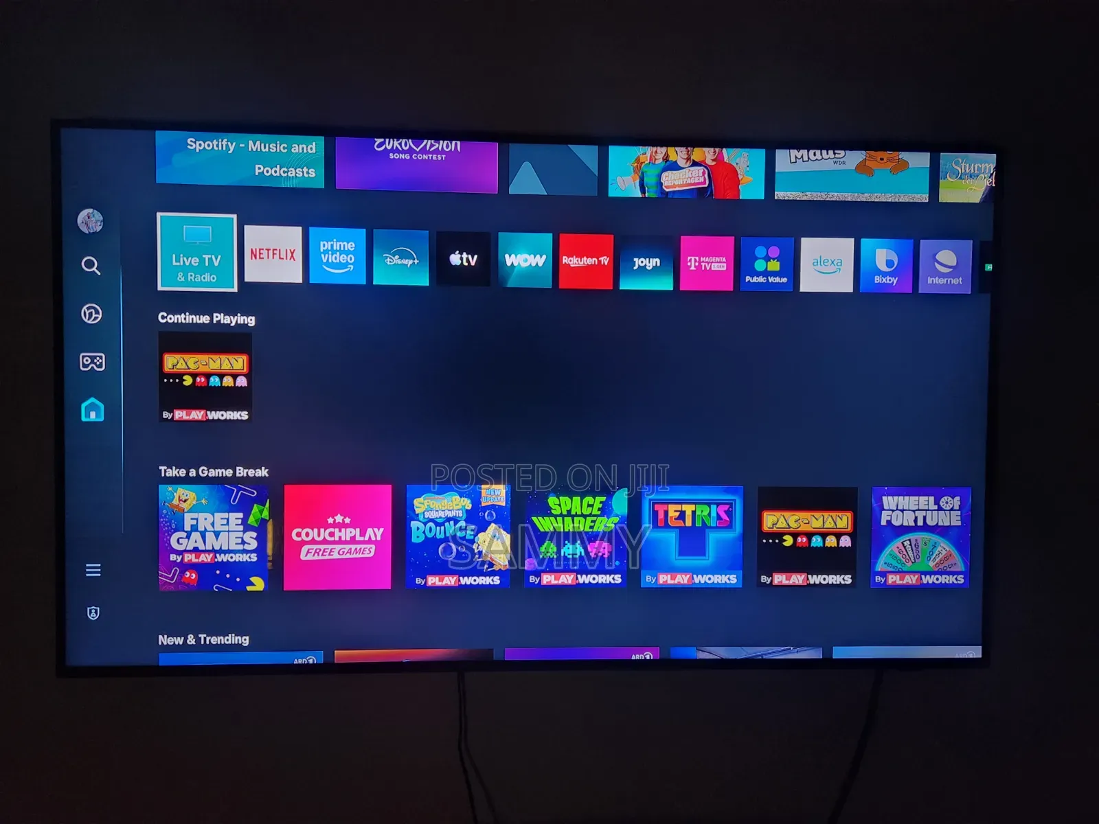 Qled 50inches Samsung Smart 2022 Airslim Tv