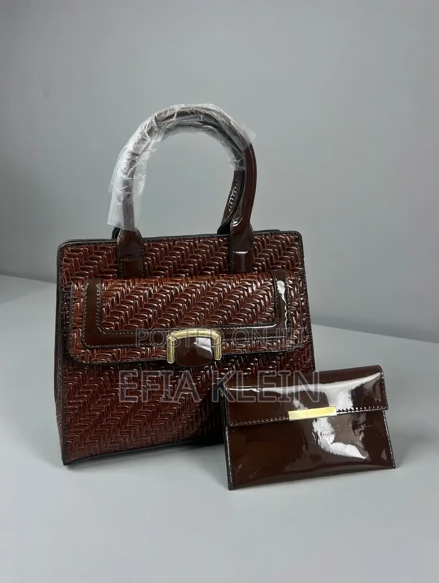 Burgundy Patent Luxe Set