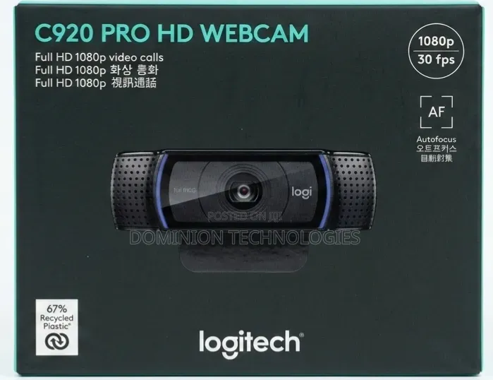 Logitech C920 Pro Hd Webcam