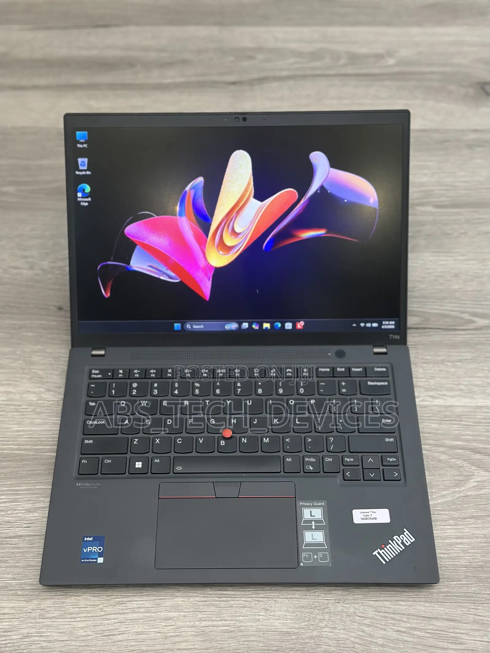 Laptop Lenovo ThinkPad T14s Gen 2 16GB Intel Core i7 SSD 256GB