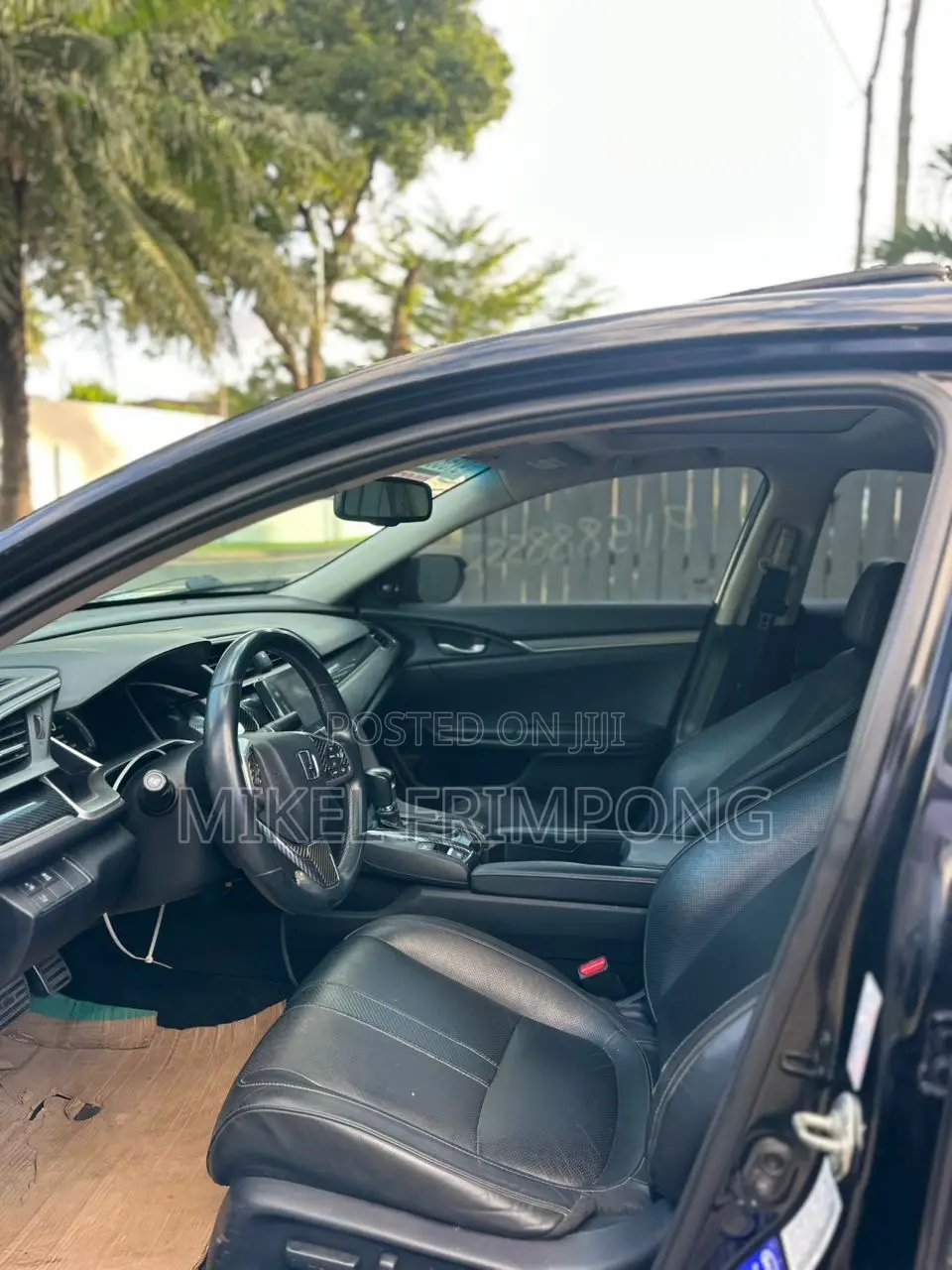 Honda Civic Touring 4dr Sedan (1.5L 4cyl) 2017 Black