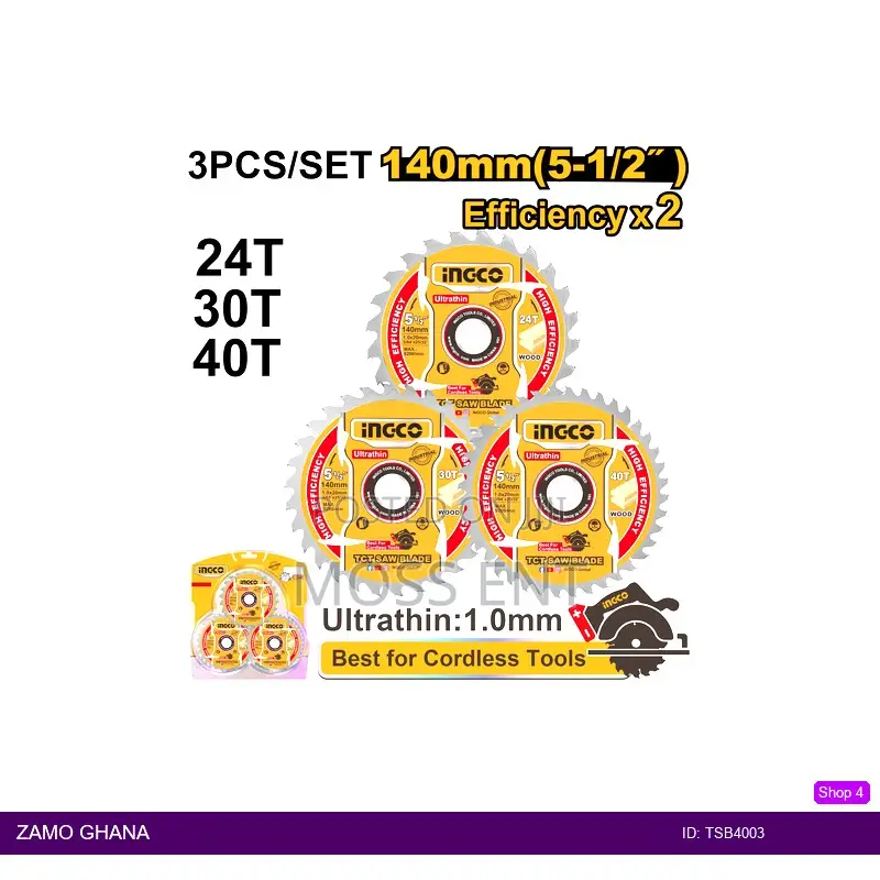 Ultrathin TCT Saw Blade - Tsb4003