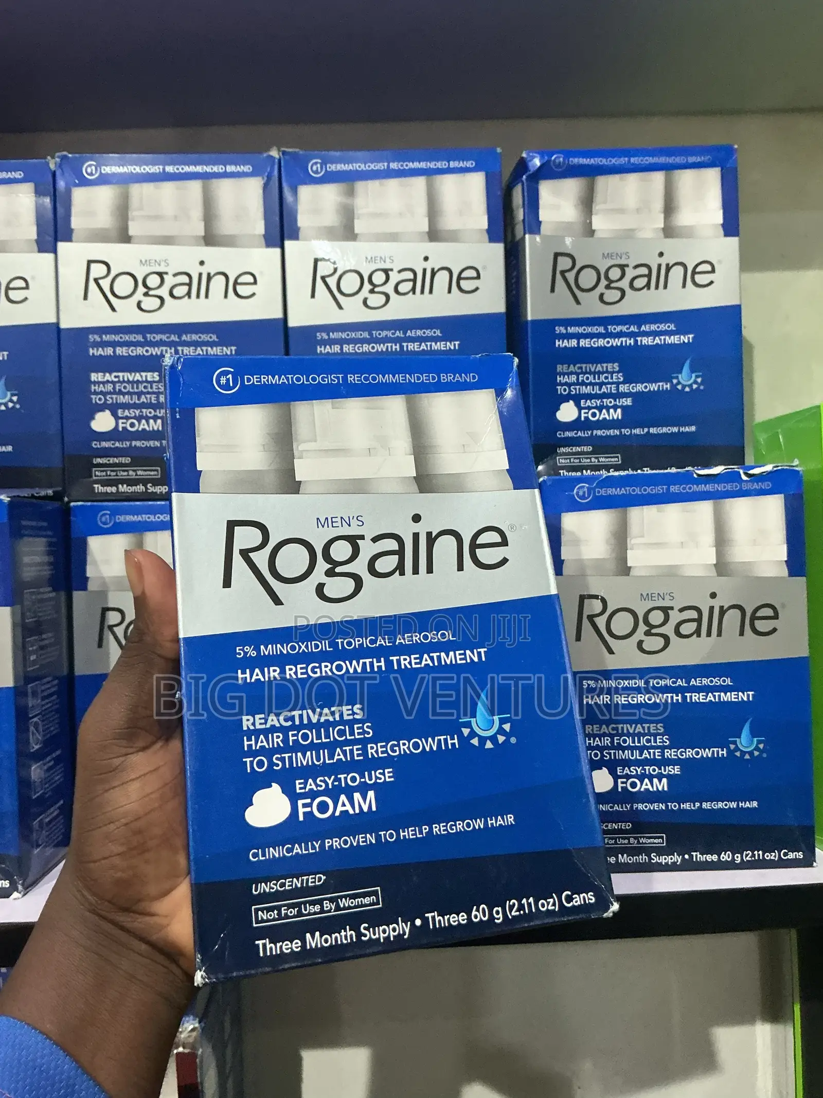 5% Minoxidil Topical Aerosol Rogaine