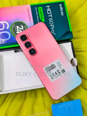 New Infinix Hot 60 Pro+ 128 GB Pink