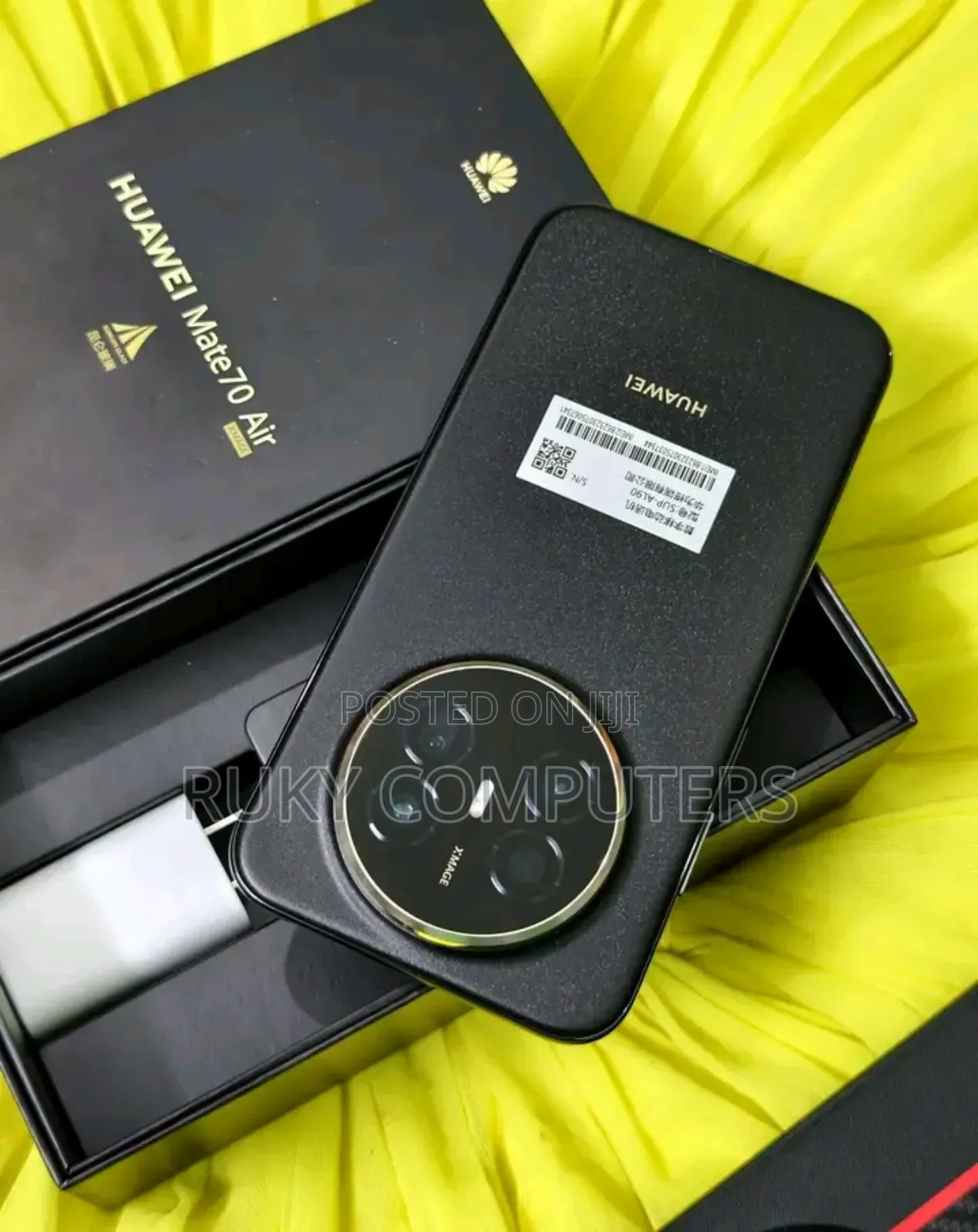 New Huawei Mate 70 Air 5G 512 GB Black