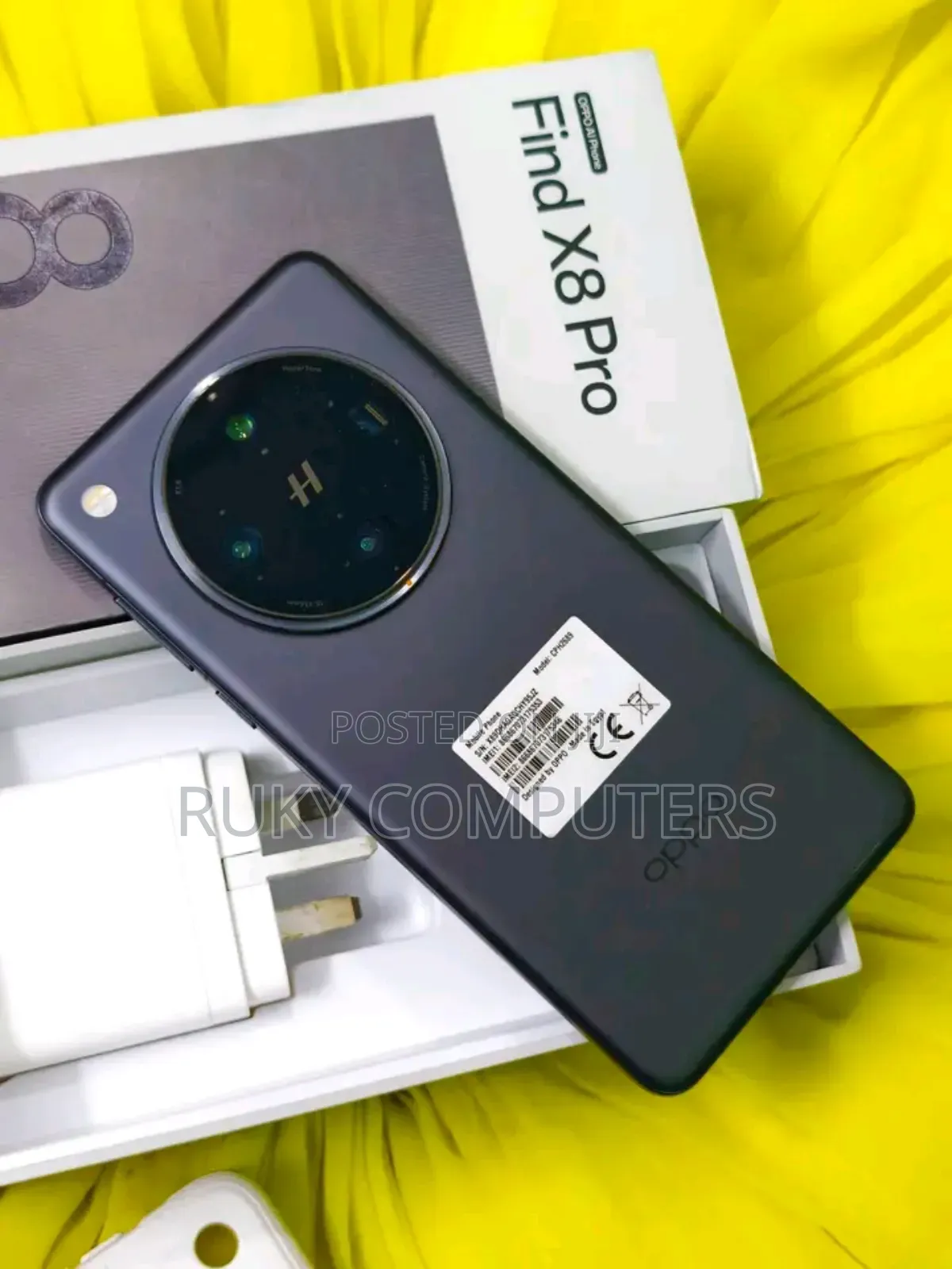 New Oppo Find X8 Pro 512 GB Black