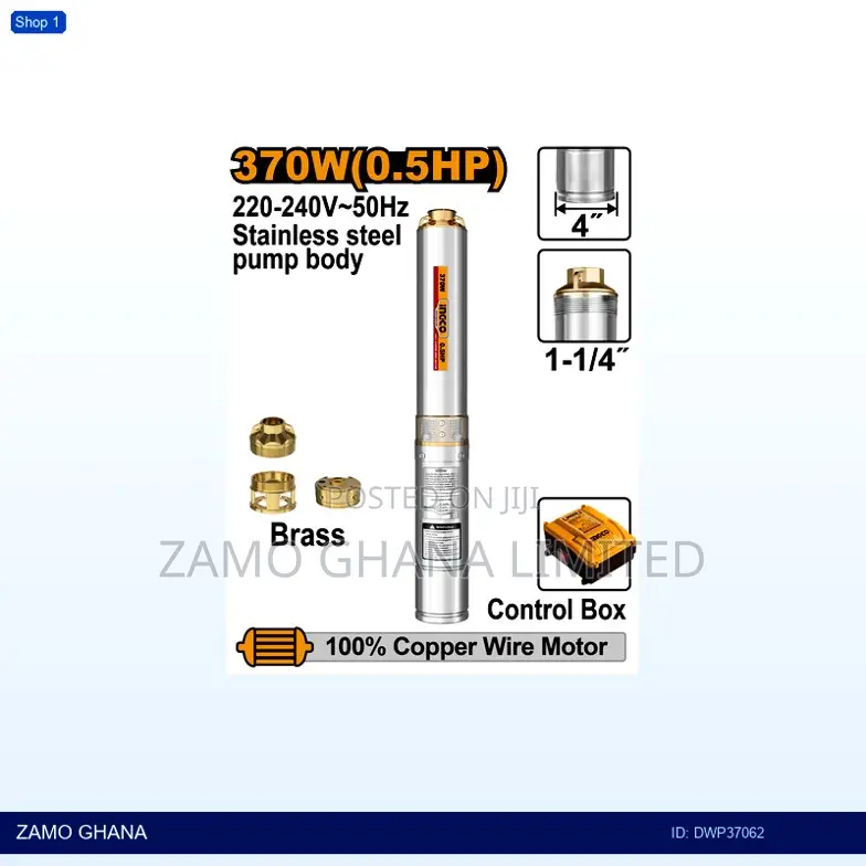 4" Deep Well - Dwp37062