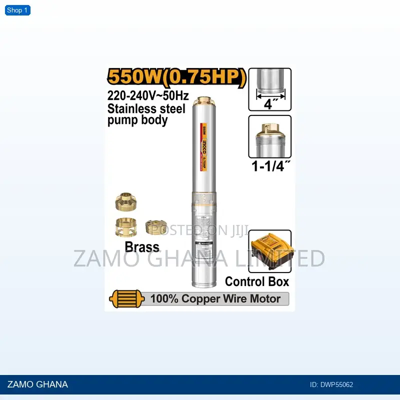 4" Deep Well - Dwp55062