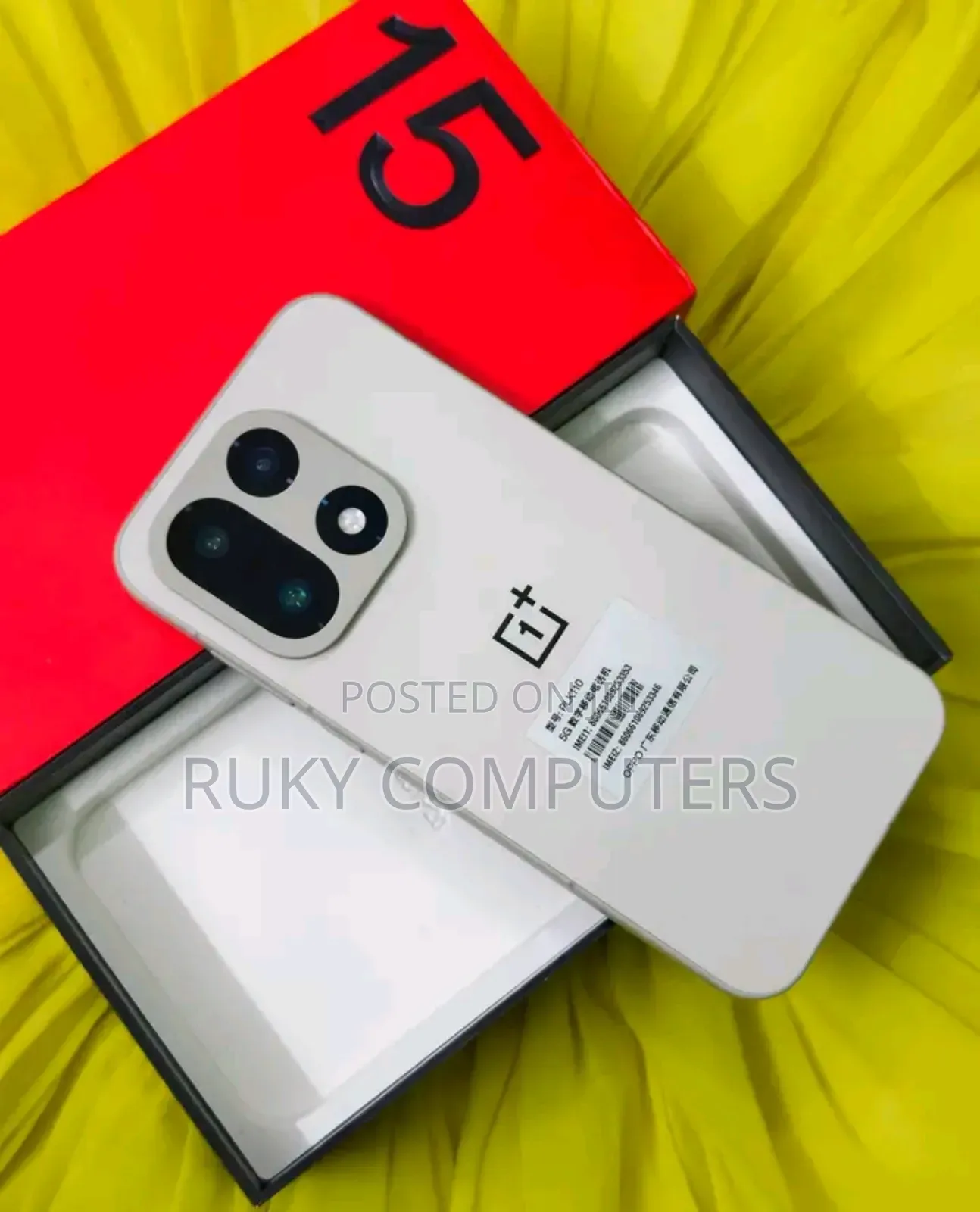New OnePlus 15 512 GB Silver