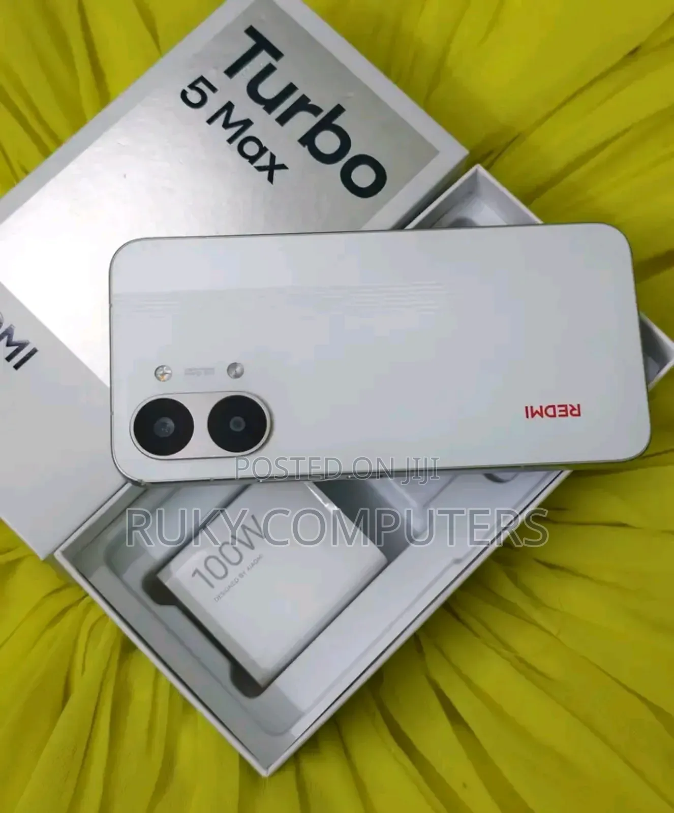 New Xiaomi Redmi Turbo 5 Max 512 GB Silver