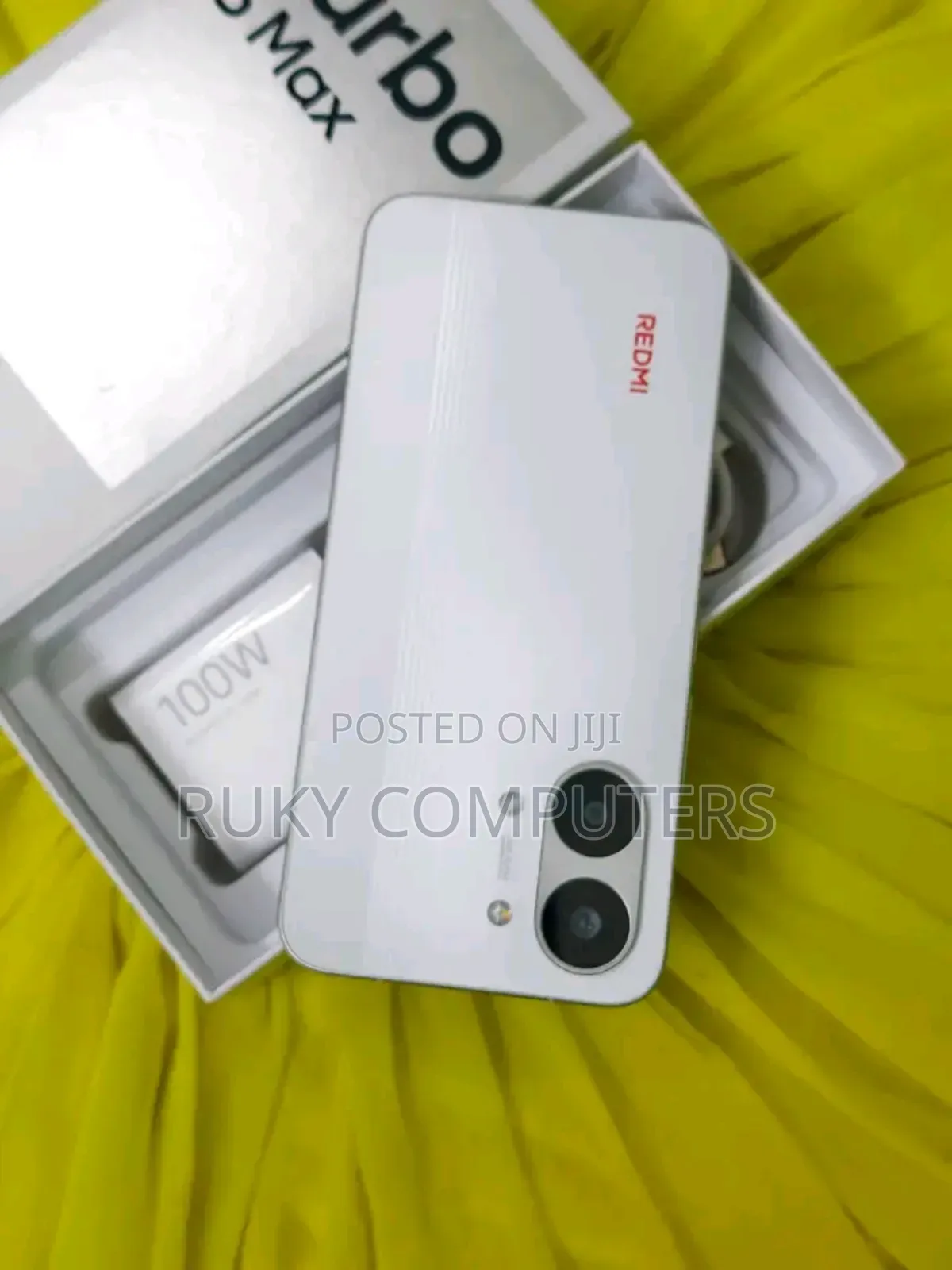 New Xiaomi Redmi Turbo 5 Max 512 GB Silver