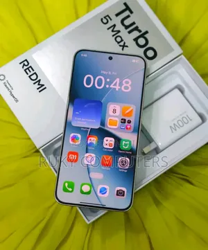 New Xiaomi Redmi Turbo 5 Max 512 GB Silver