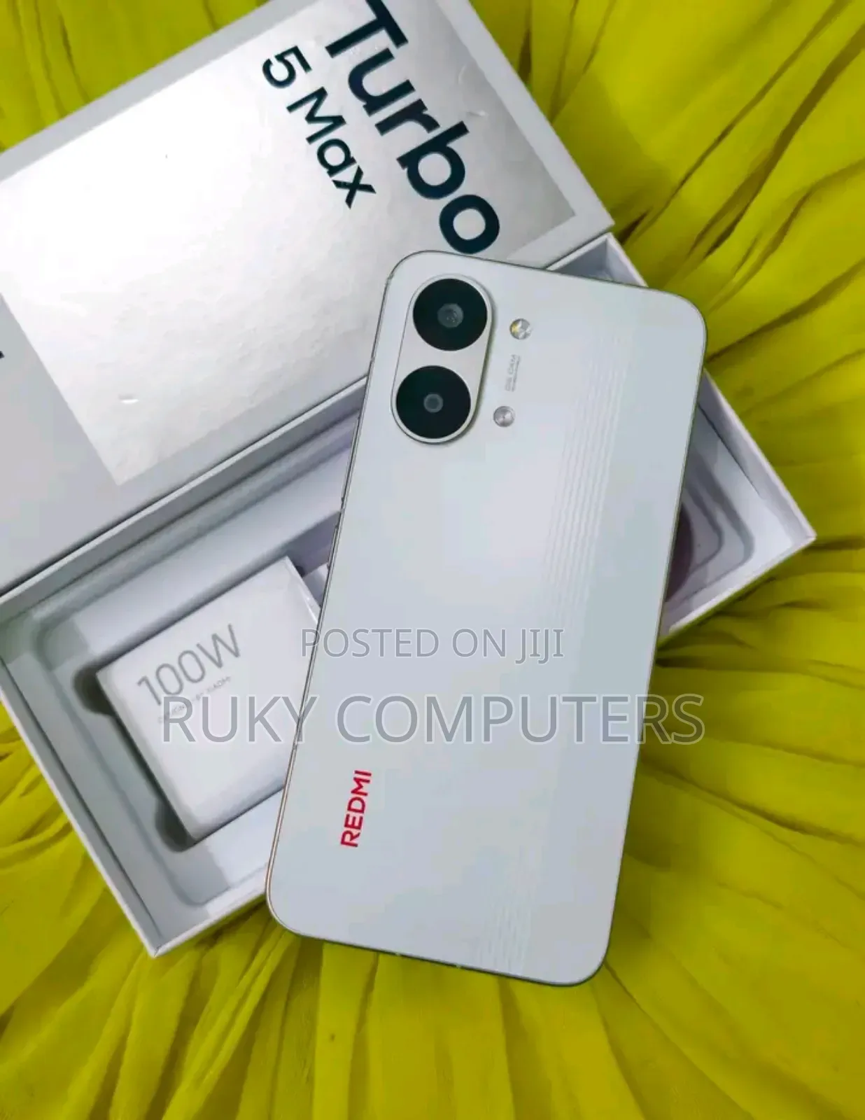 New Xiaomi Redmi Turbo 5 Max 512 GB Silver