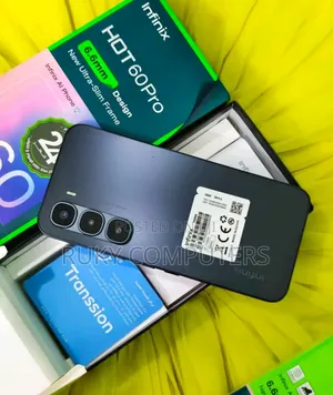 New Infinix Hot 60 Pro 256 GB Black