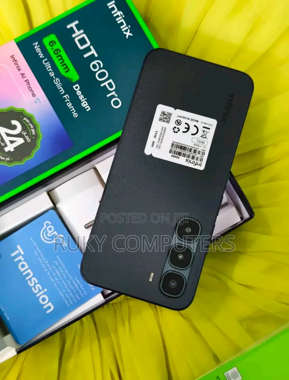 New Infinix Hot 60 Pro 256 GB Black