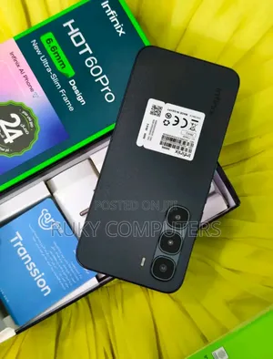 New Infinix Hot 60 Pro 256 GB Black
