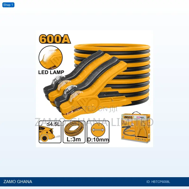 Booster Cable With - Hbtcp6008l
