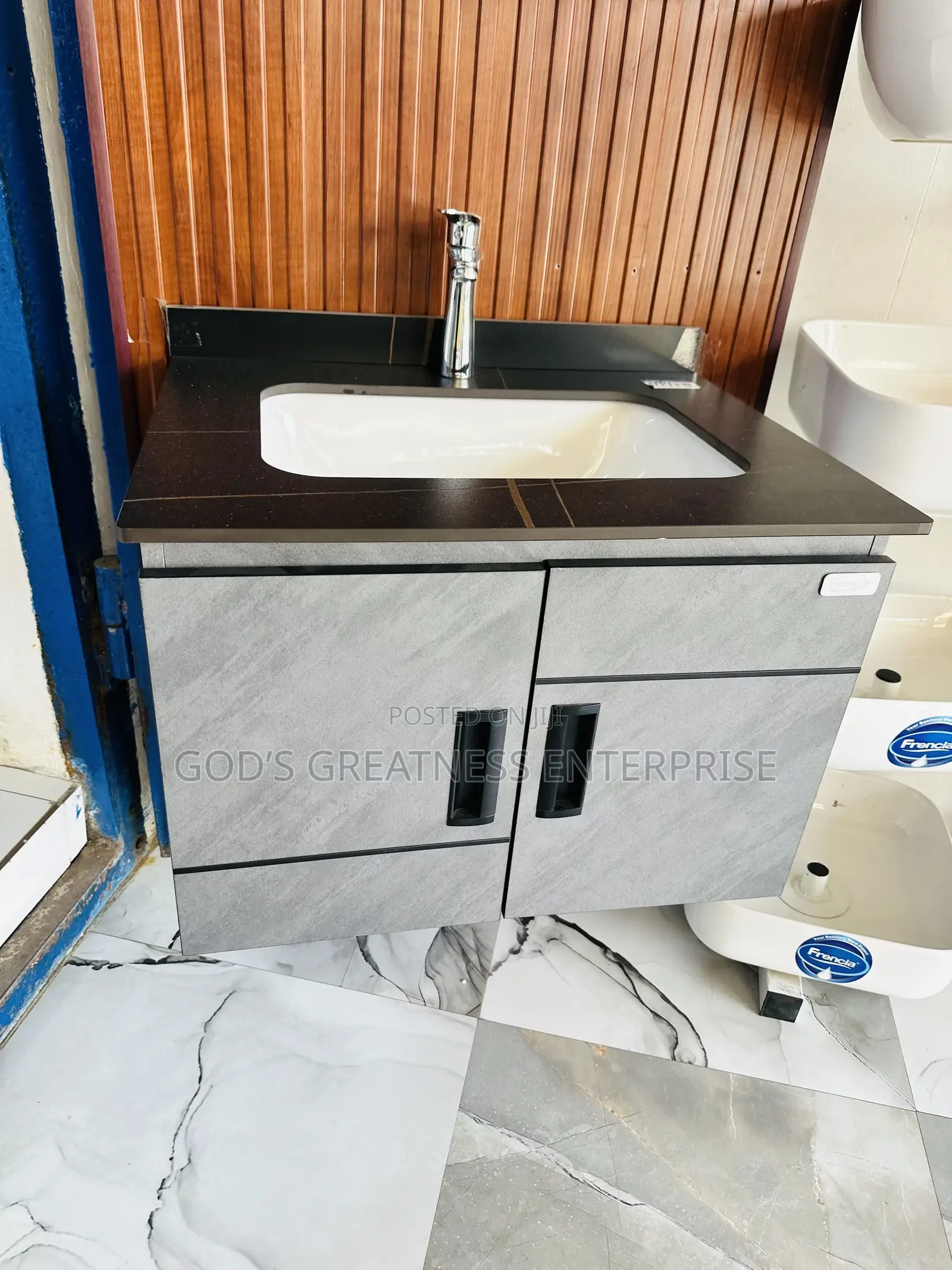 60cm Marble Cabinet