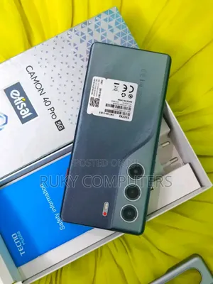 New Tecno Camon 40 Pro 5G 256 GB Gray