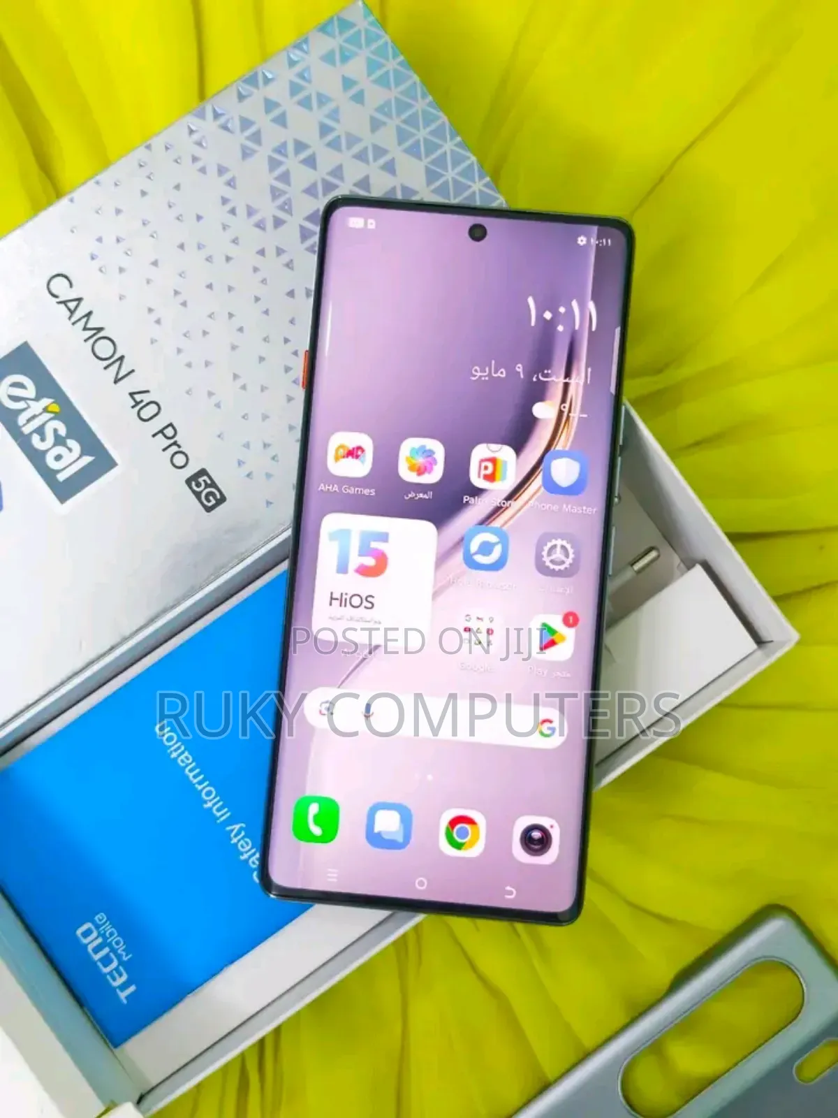 New Tecno Camon 40 Pro 5G 256 GB Gray