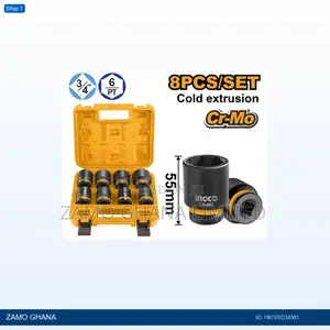 8 PCS 3/4"Dr. Impact Socket - Hkissd34081