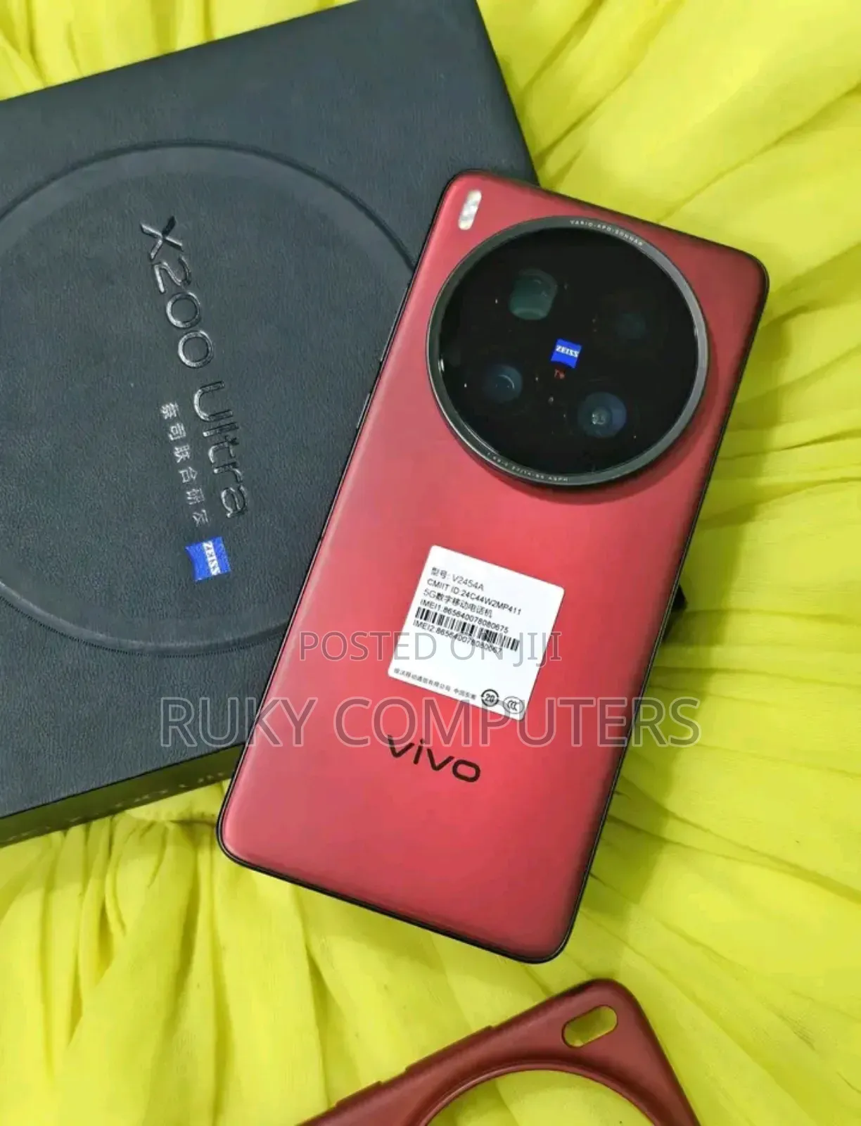 New Vivo X200 Ultra 512 GB Red