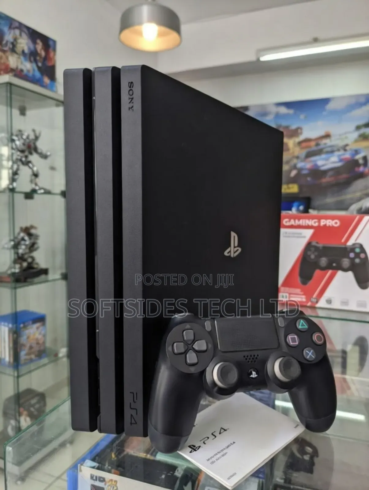 Ready-to-Play Ps4 Pro Bundle – 1 Tb Console + 1 Controller + 17 Games