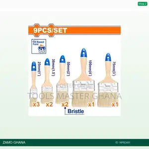 9 PCS Paint Brush - Wpb2491