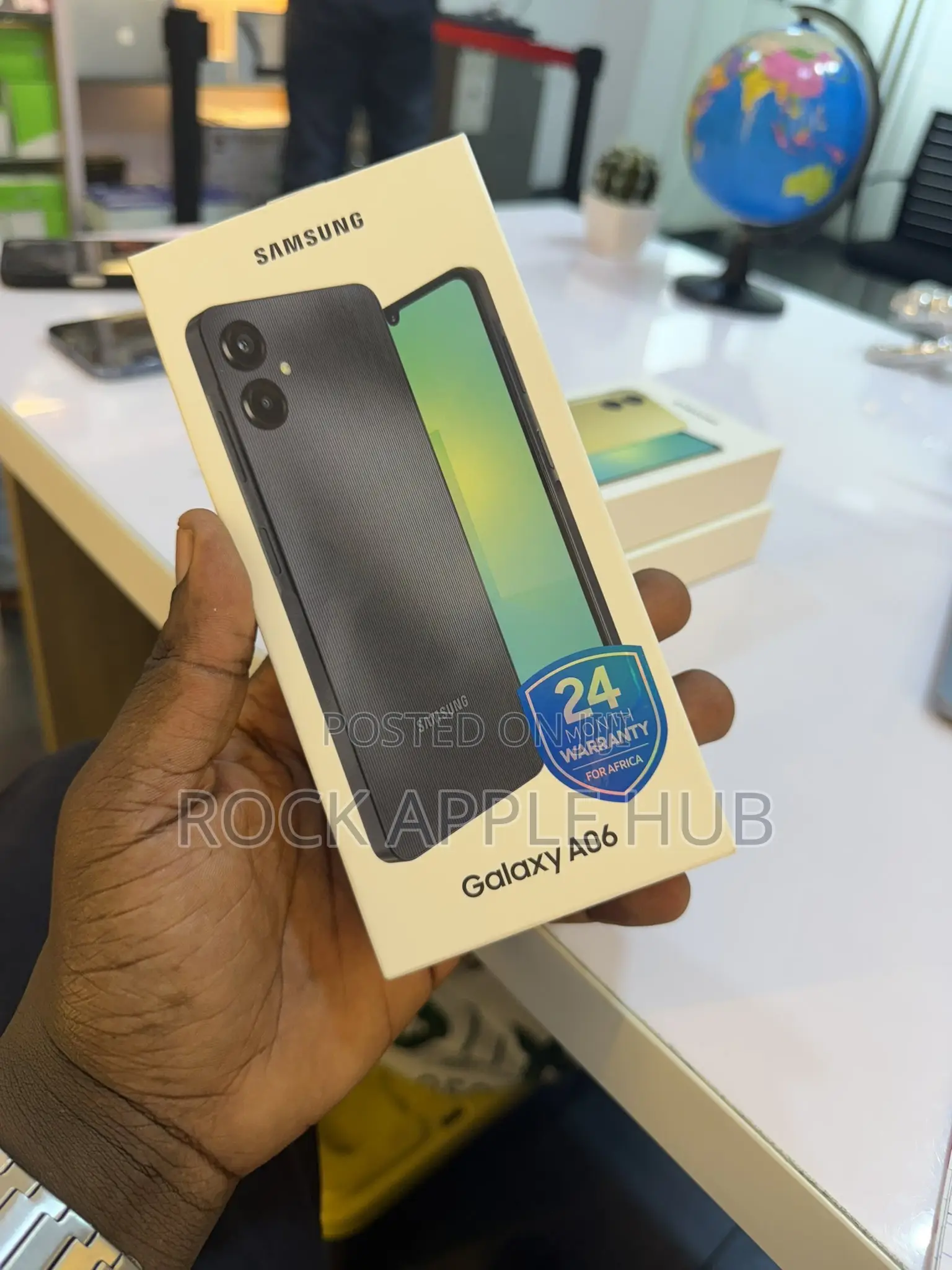 New Samsung Galaxy A06 128 GB Black